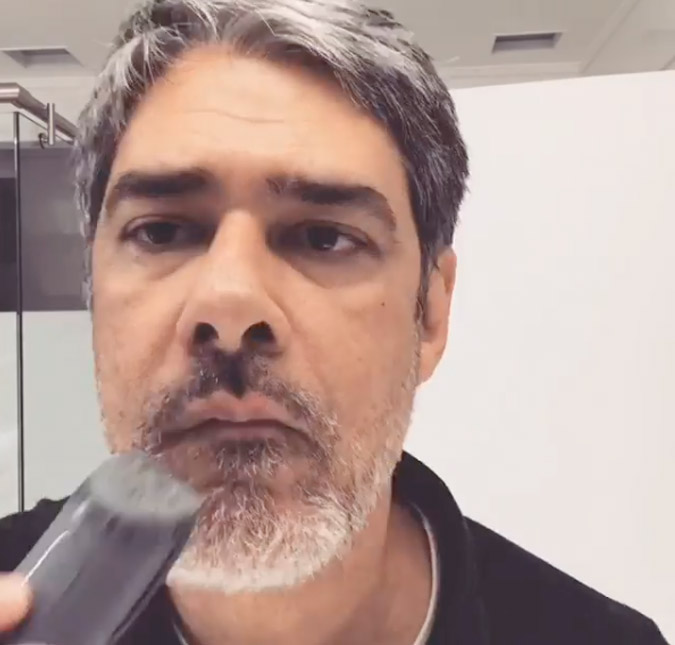 Gente como a gente! William Bonner diz adeus às férias e se prepara para voltar ao batente