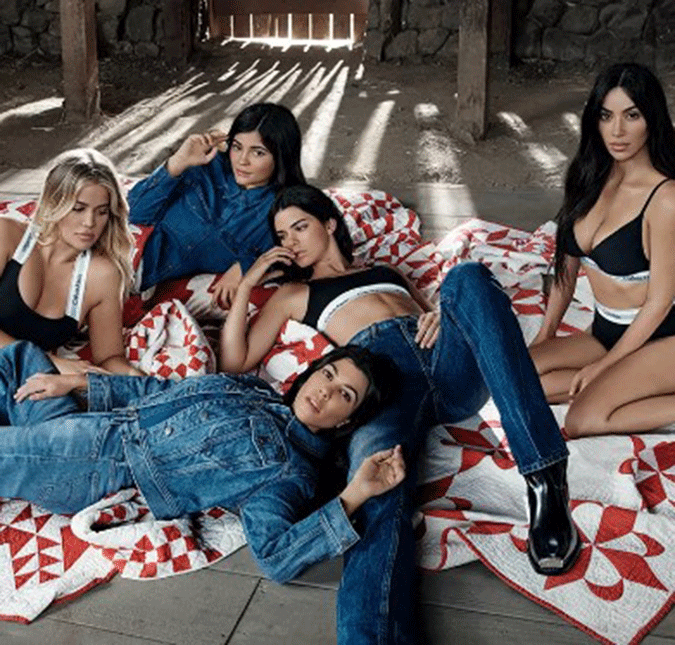 Kylie Jenner esconde a barriga em campanha e aumenta rumores de gravidez, confira!