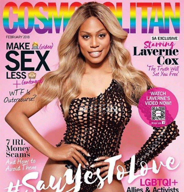 Laverne Cox é a primeira <i>cover girl</i> transgênero; veja!