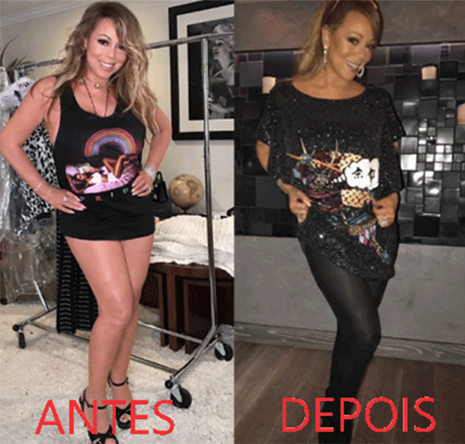 Mariah Carey aparece bem mais magra após cirurgia bariátrica, diz jornal
