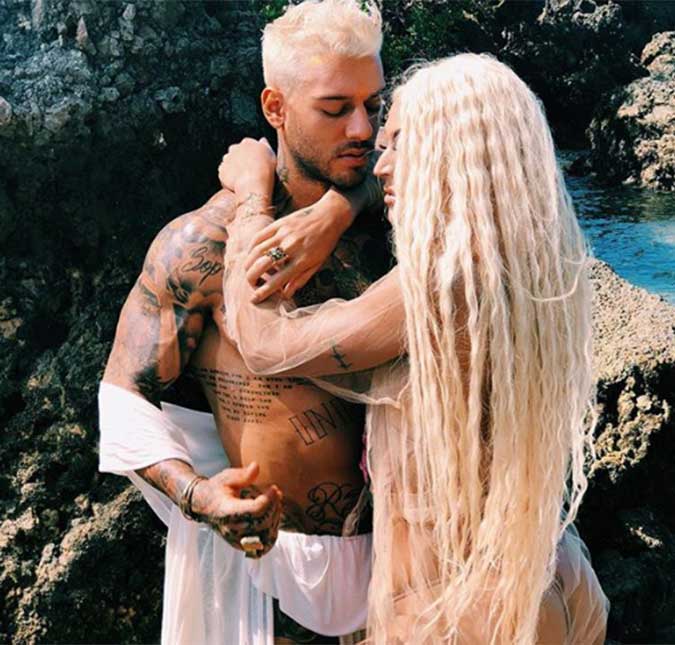 Lucas Lucco e Pabllo Vittar estouram a <i>internet</i> com clipe sensual de sua nova parceria, <i>Paraíso</i>, assista!