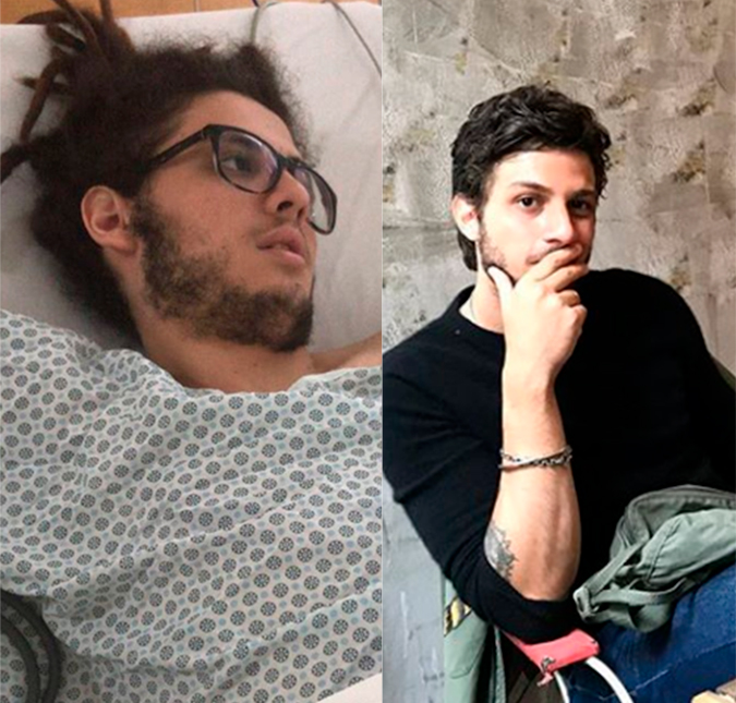 Irmão de Chay Suede deixa a UTI após acidente de carro: <i>Só alegria</i>