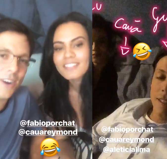 Fábio Porchat e Letícia Lima dão nome de Cauã Reymond para objeto inusitado, confira!