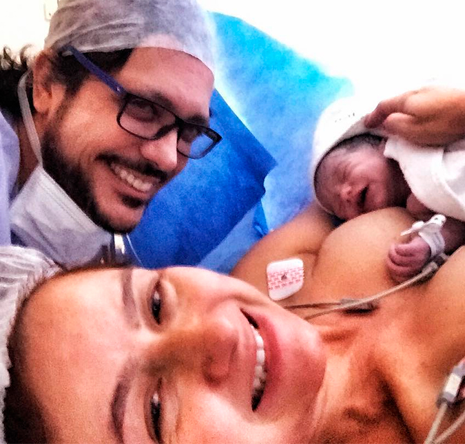 Nasce terceira filha de Lucio Mauro Filho e ator se derrete: <I>Vem ser nosso carnaval</i>!