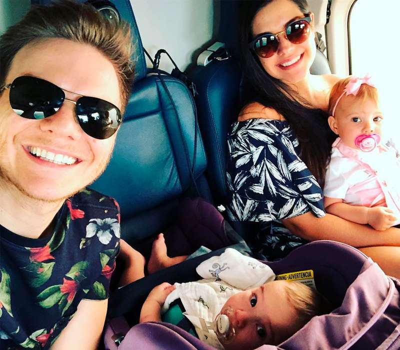 Família Teló-Fersoza sai de férias e Thais desabafa: -<i>não estou me aguentando</i>. Entenda!