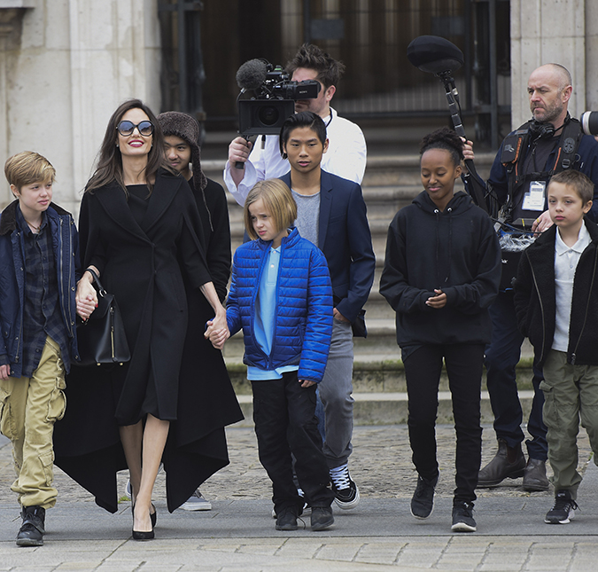 Causa da separação de Angelina Jolie e Brad Pitt envolve os filhos, entenda!