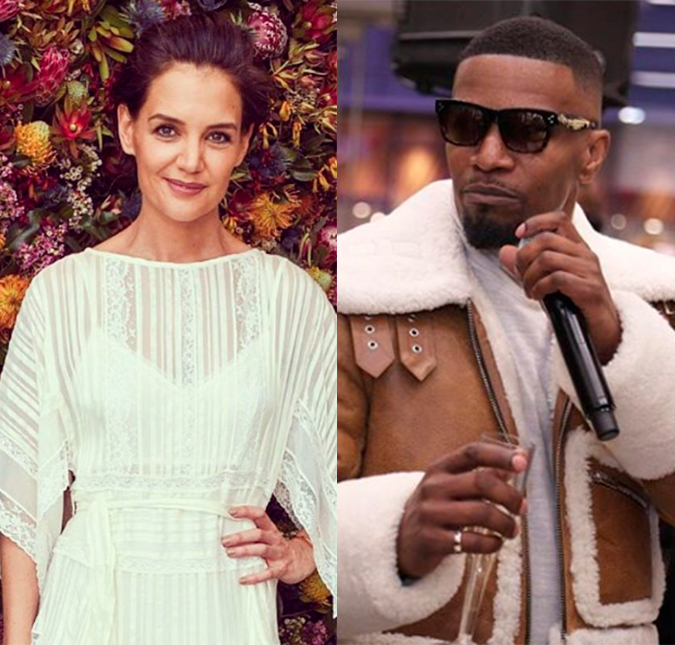 Katie Holmes e Jamie Foxx planejam um filho juntos, segundo fonte