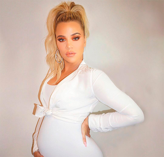 Khloé Kardashian revela que pensou em contratar barriga de aluguel antes de engravidar