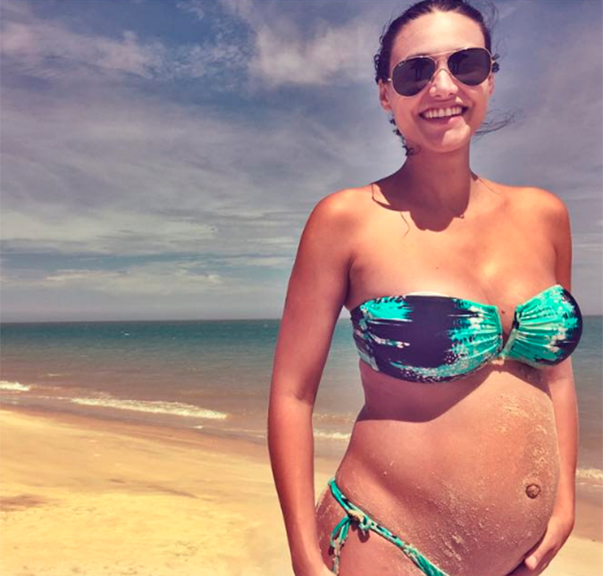 Débora Nascimento fala sobre primeira gravidez: <i>Hormônios enlouquecidos</i>