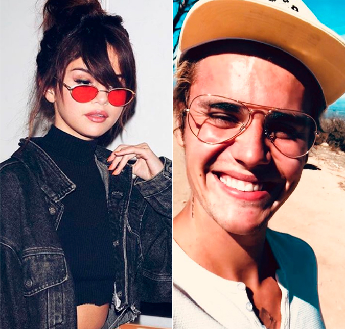 Justin Bieber e Selena Gomez jantam juntos e trocam beijos no Dia dos Namorados