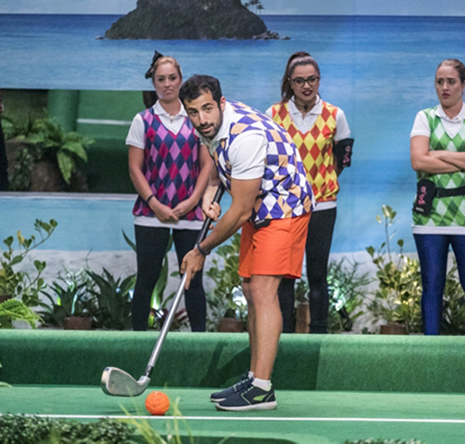 BBB18: Internautas acusam Kaysar de fingir ter machucado o pé