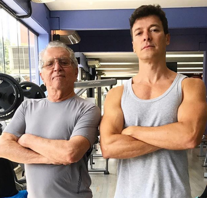 Rodrigo Faro dará festa de casamento para Carlos Alberto de Nóbrega
