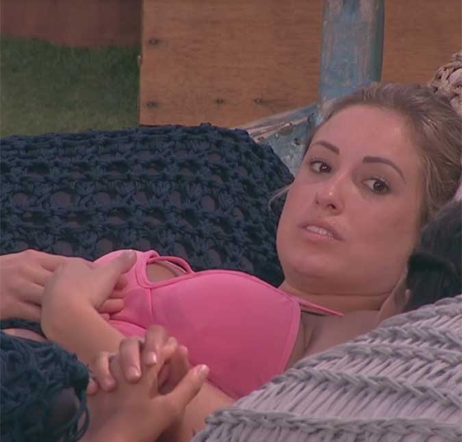 BBB18: Equipe amarela vence prova da comida e Jéssica diz, em conversa, que nunca beijaria Lucas