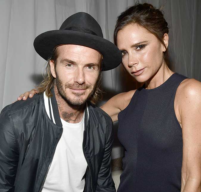 Victoria Beckham diz que David Beckham é o seu fã número um!