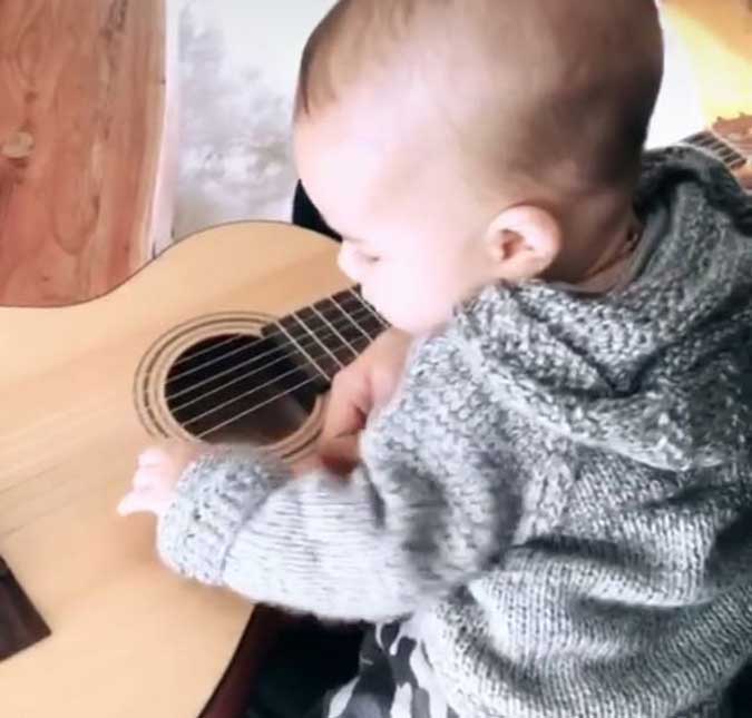 Junior Lima se derrete ao ver Otto tocando violão, entenda!