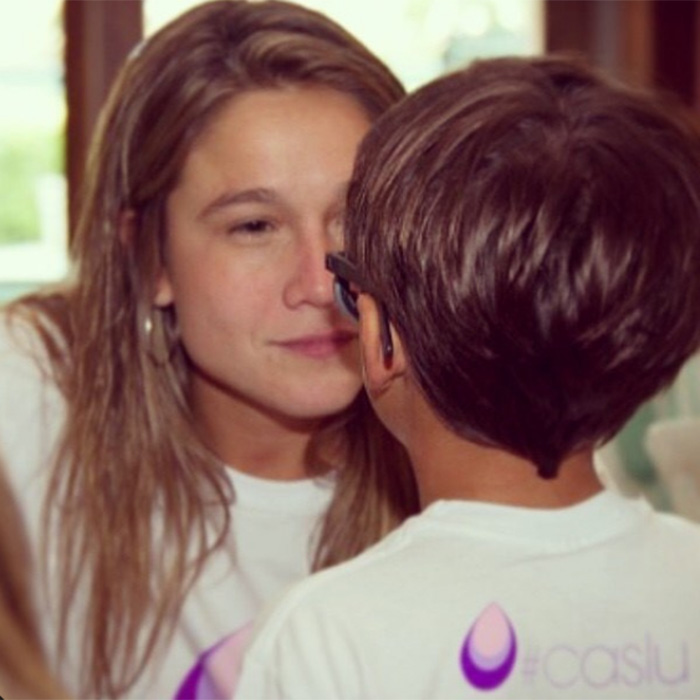 Fernanda Gentil publica foto de filho mais velho e se declara: <i>Eu te amo com toda a força da minha alma</i>
