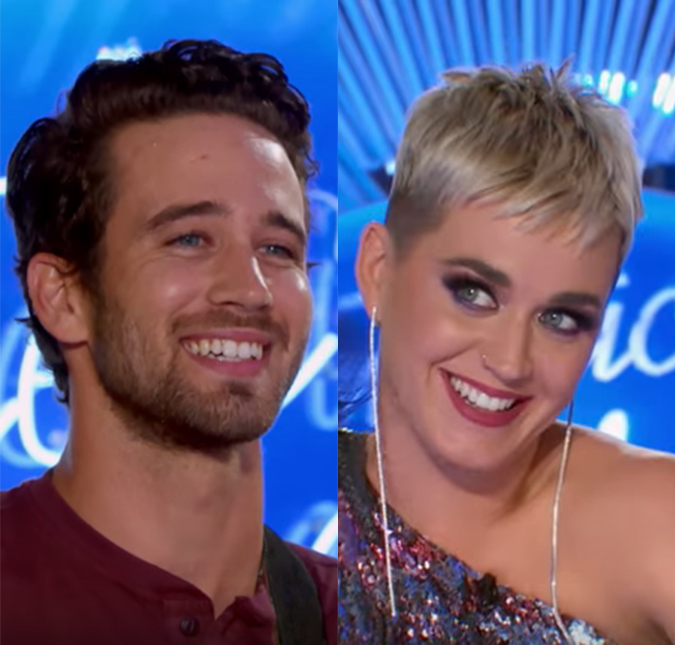 Katy Perry se apaixona por participante durante testes no <i>American Idol</i>, assista!