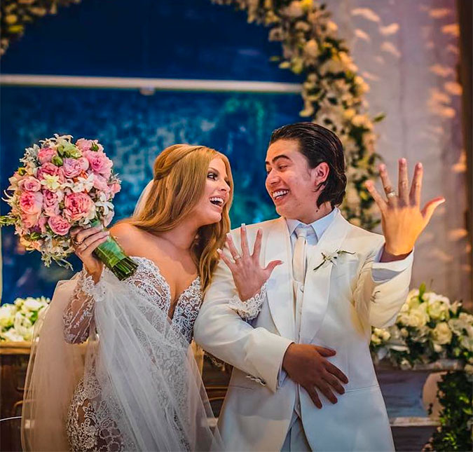 Luísa Sonza revela imprevisto que a fez parar de chorar em casamento com Whindersson Nunes!