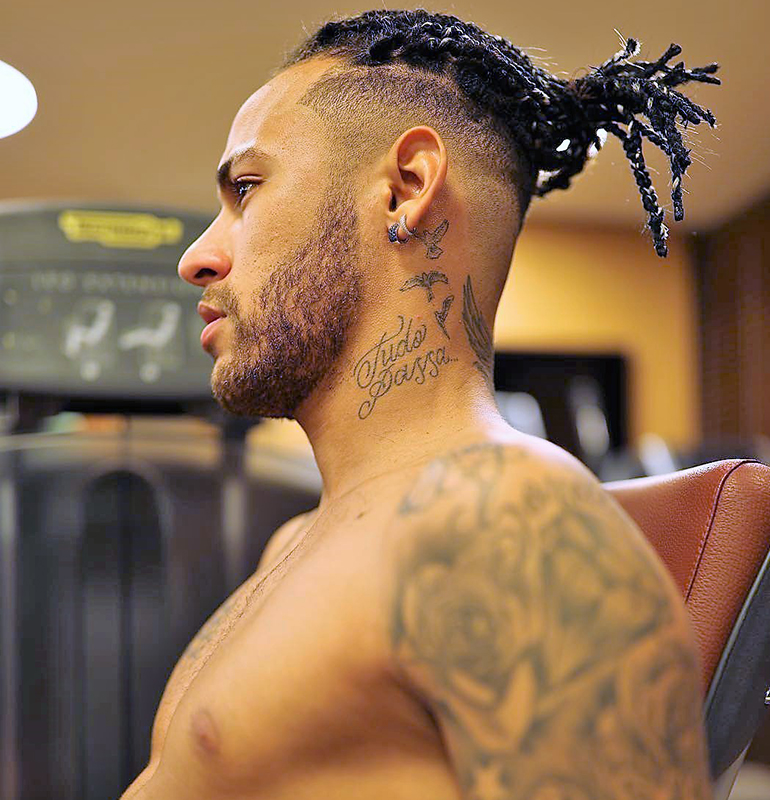Neymar muda o visual e adere aos <i>dreads</i>, confira!