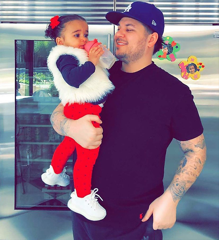 Rob Kardashian recebe homenagem de ex namorada, Blac Chyna! Veja