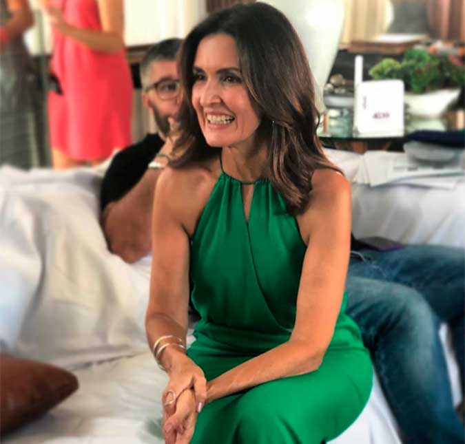 No <i>Encontro</i>, Fátima Bernardes revela como emagreceu sete quilos