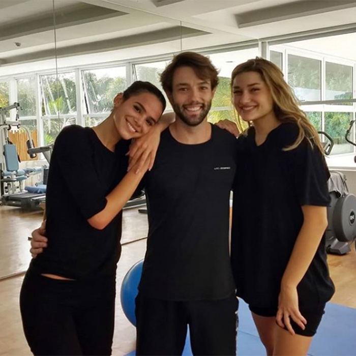 Neymar registra treino de Bruna Marquezine com Sasha Meneghel, confira!