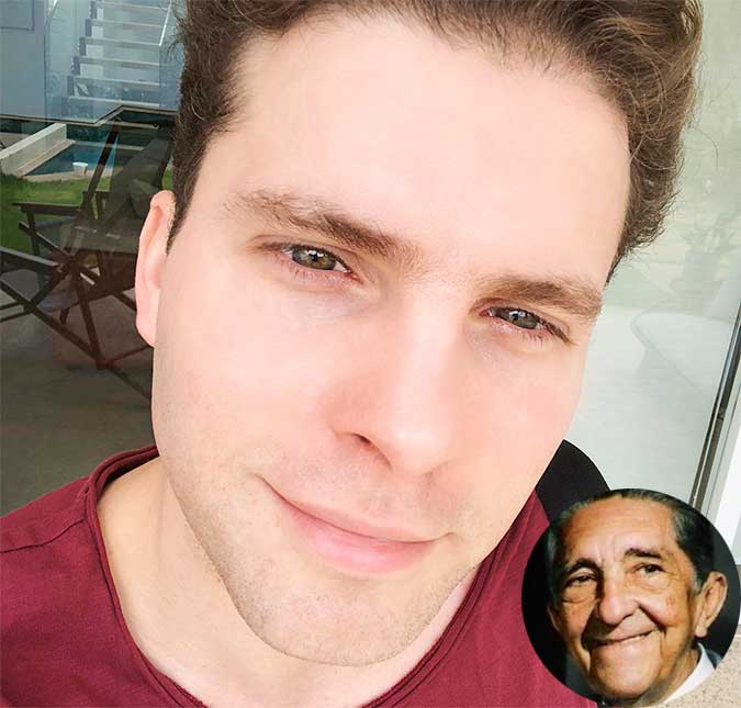 Thiago Fragoso lamenta perda do avô: <I>Minha grande inspiração</i>