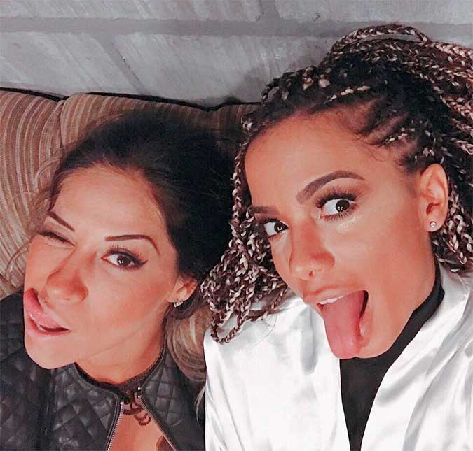 Mayra Cardi, responsável por emagrecimento de Anitta, não comeu na festa da cantora: <I>Jantei em casa</i>