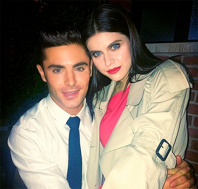 Zac Efron faz comentário ousado em foto de Alexandra Daddario e <I>internet</I> pira