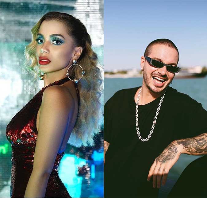 Anitta rebate seguidor que deu a entender que ela vive romance com J Balvin: <i>Quem me pega é o meu marido</i>