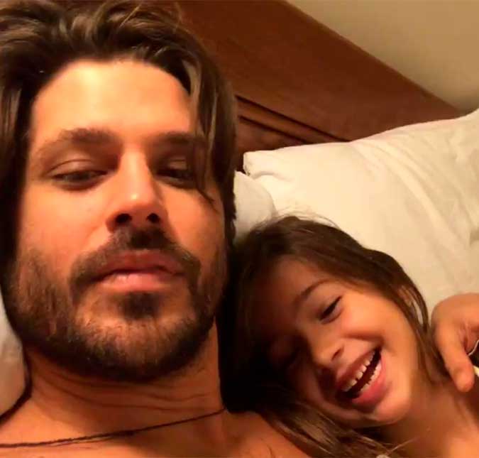 Dado Dolabella posta foto com filha após prisão: <i>Tão bom estar de volta</i>