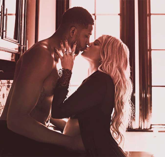 Fãs apoiam Khloé Kardashian e Tristan Thompson é vaiado em jogo de basquete