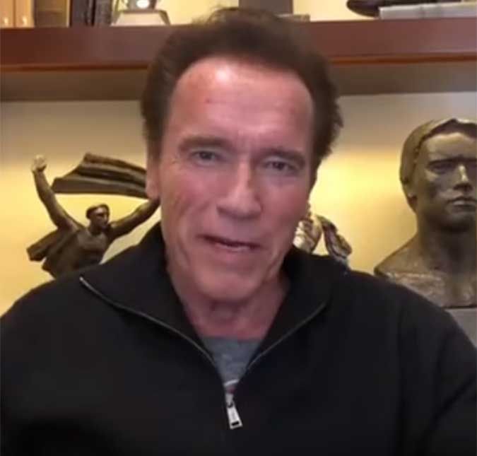 Arnold Schwarzenegger elogia o genro Chris Pratt em Guardiões da Galáxia: Muito orgulhoso de você Chris Pratt é casado com Katherine Schwarzenegger com quem tem duas filhas