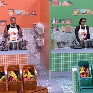Penultimo. Foto do site da Entretenimento R7 que mostra No penúltimo paredão, Kaysar e Breno, disputam a permanência no BBB 18 Penultimo. Foto do site da Entretenimento R7 que mostra No penúltimo paredão, Kaysar e Breno, disputam a permanência no BBB 18