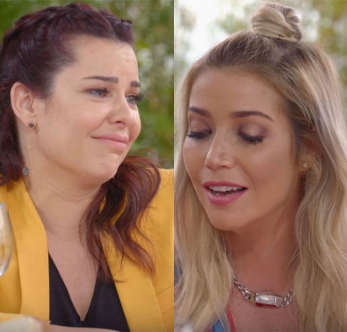 Luiza Possi revela ter começado a fumar aos dez anos e faz Fernanda Souza chorar