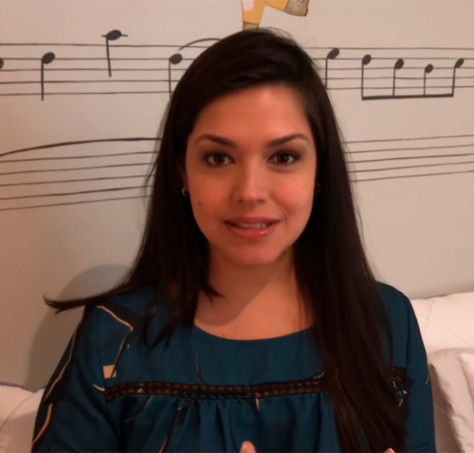 Thais Fersoza relembra parto de Teodoro: -<i>Foi muito mágico</i>