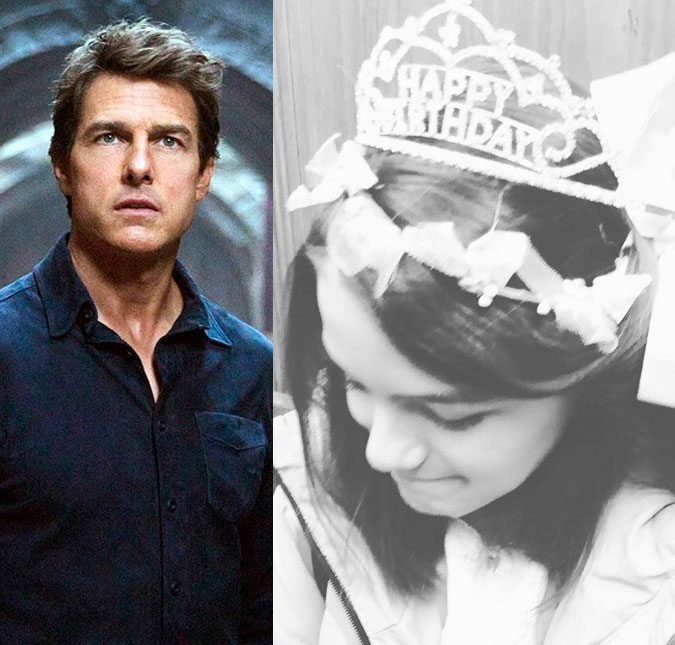 Tom Cruise manda presentes de aniversário para a filha Suri todo ano, diz <i>site</i>