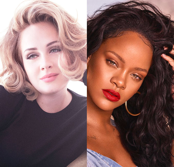 Adele escreve depoimento em homenagem à Rihanna