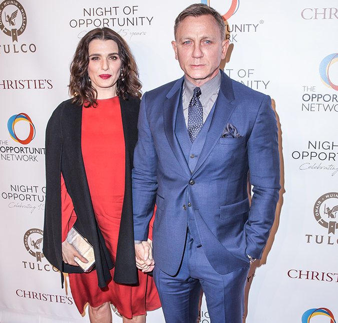 Rachel Weisz está grávida de seu primeiro filho com Daniel Craig!