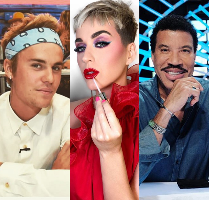 Katy Perry defende Justin Bieber após crítica de Lionel Richie