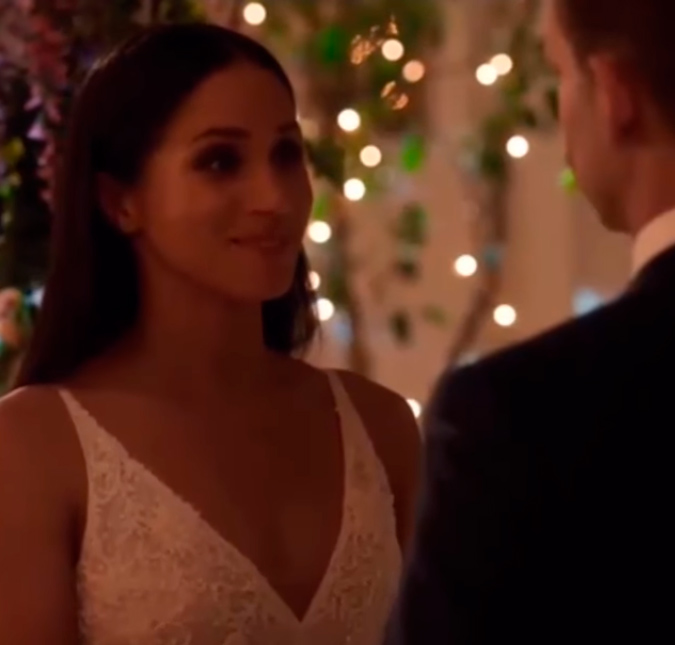 Personagem de Meghan Markle se casa em despedida da atriz de <i>Suits</i>