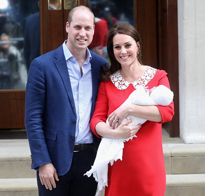 Saiba porque o filho de Kate Middleton e Príncipe William recebeu o nome de Louis Arthur Charles!