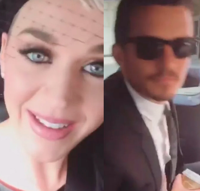Katy Perry e Orlando Bloom recebem benção do Papa no Vaticano e ela fala sobre o ator: <I>- Meu querido</i>