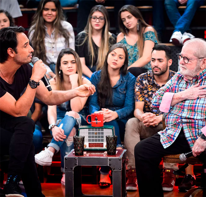 Rodrigo Santoro deixa Jô Soares extremamente emocionado com declaração