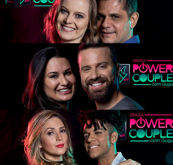 Liége e André, Letícia e Marlon e Nadja e D'Black estão na segunda DR do <i>Power Couple</i>