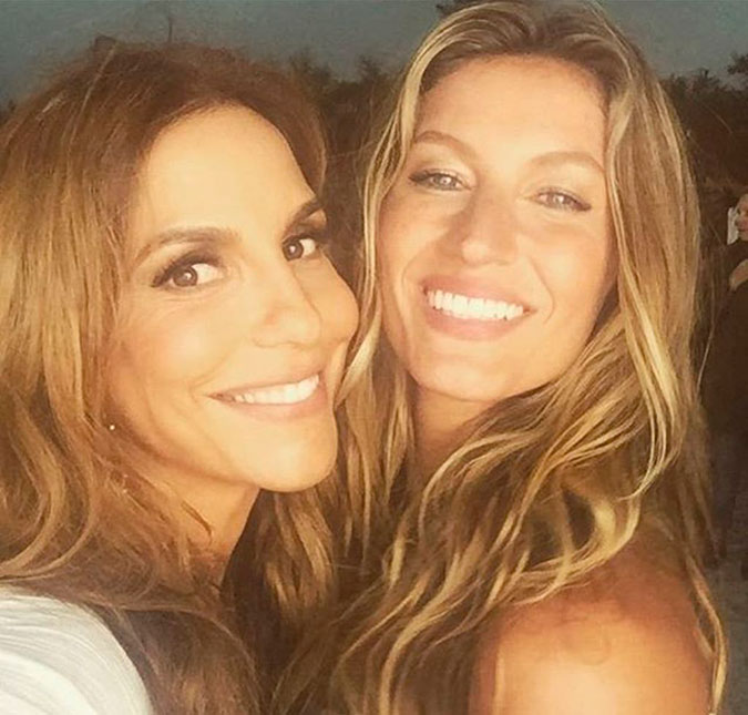Ivete Sangalo brinca com <I>semelhança</I> com Gisele Bündchen