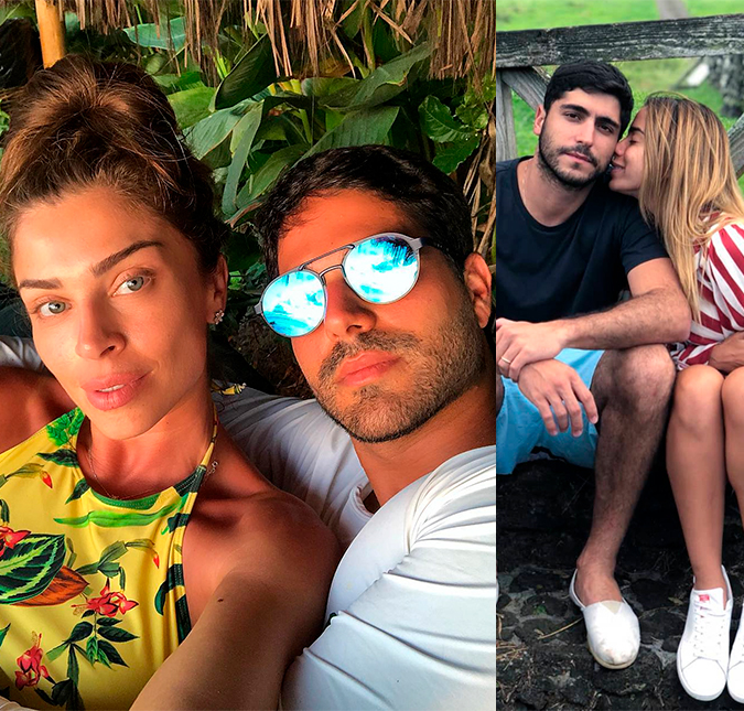 Grazi Massafera posa com Patrick Bulus e internautas o comparam ao marido de Anitta!