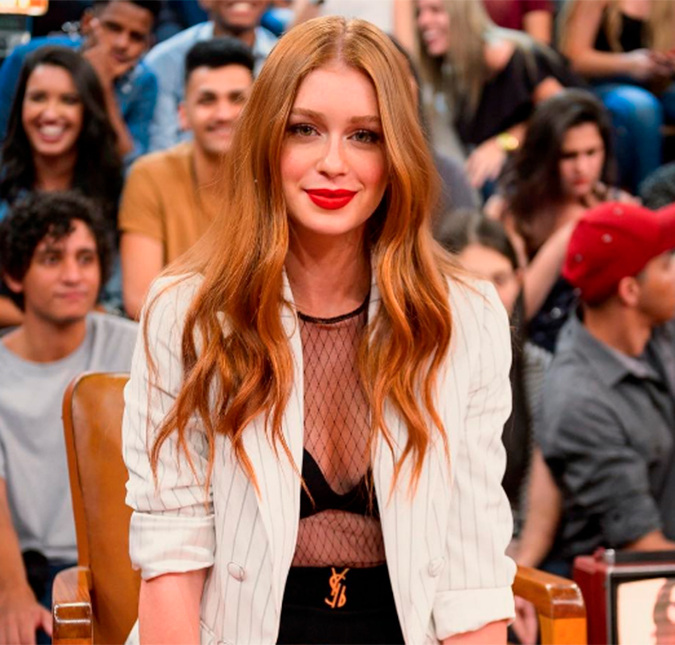 Marina Ruy Barbosa se emociona ao rever <i>Belíssima</i>: <i>Eu já sabia que queria ser atriz</I>