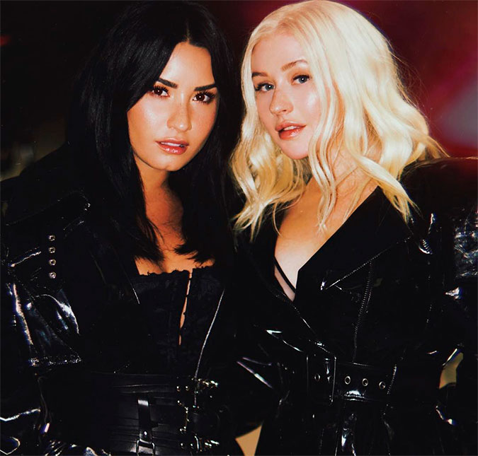 Saiu o clipe de <I>Fall In Line</I>, parceria de Christina Aguilera e Demi Lovato!