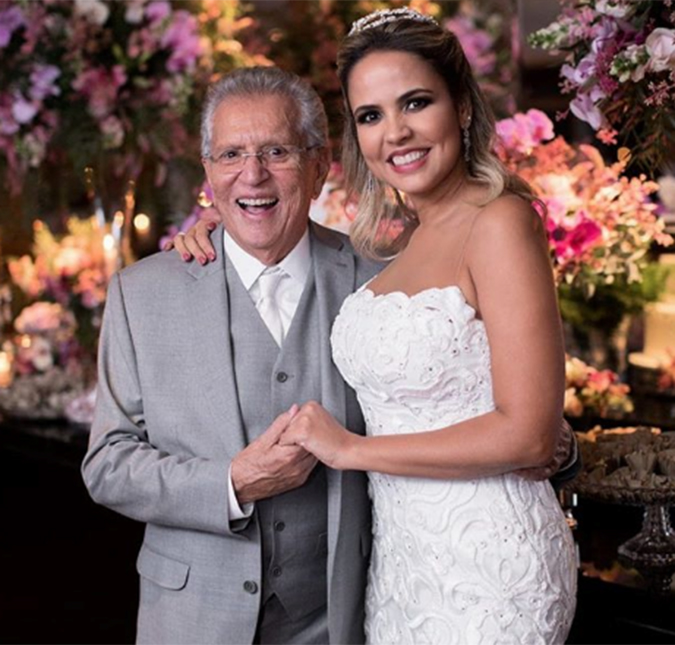 Carlos Alberto de Nóbrega fala sobre seu casamento: -<i>Não é preciso ser jovem para amar, casar e ser feliz</i>